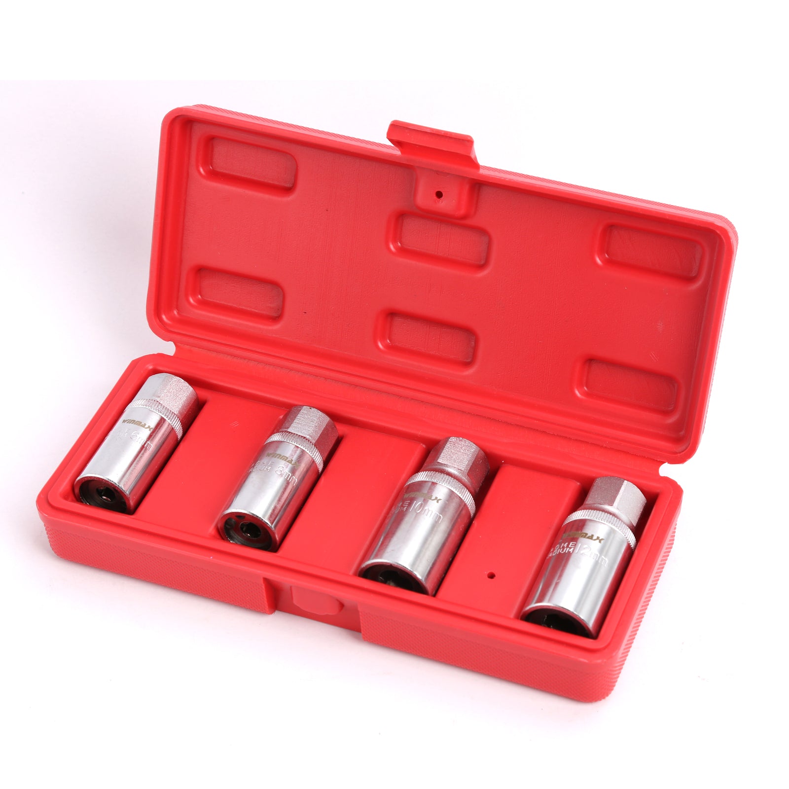 4Pcs Socket Stud Screw Extractor Remover Installer 6/8/10/12MM W/