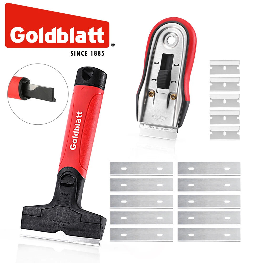 Goldblatt Razor Blade Scraper Razor Scraper Tool Razor Holder W/ Blade