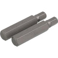 Neilsen 2pc Hex Bit Set 14mm x 75mm