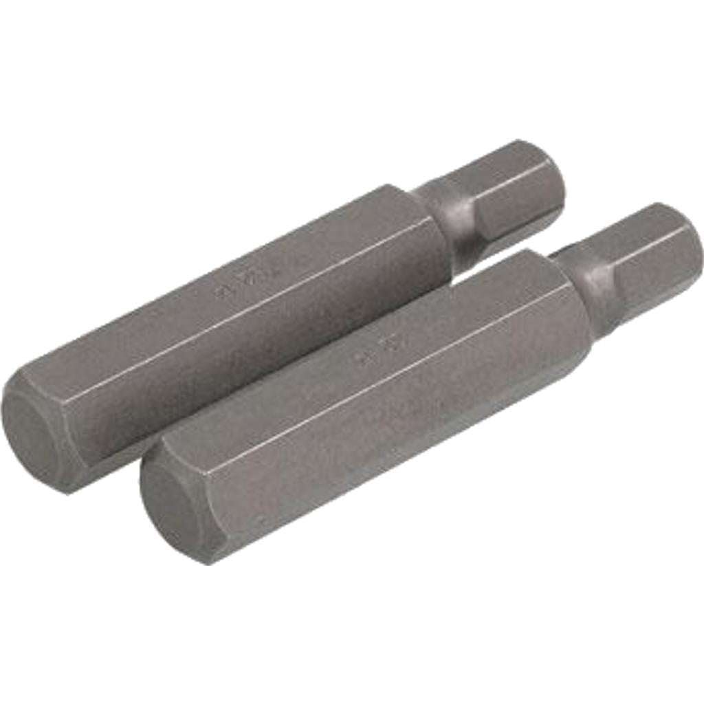 Neilsen 2pc Hex Bit Set 14mm x 75mm