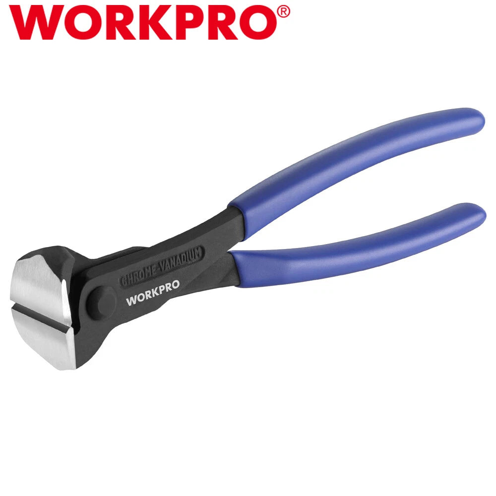 WORKPRO 8inch Nail Puller End Cutting Plier High Leverage End Cutting Nipper USA