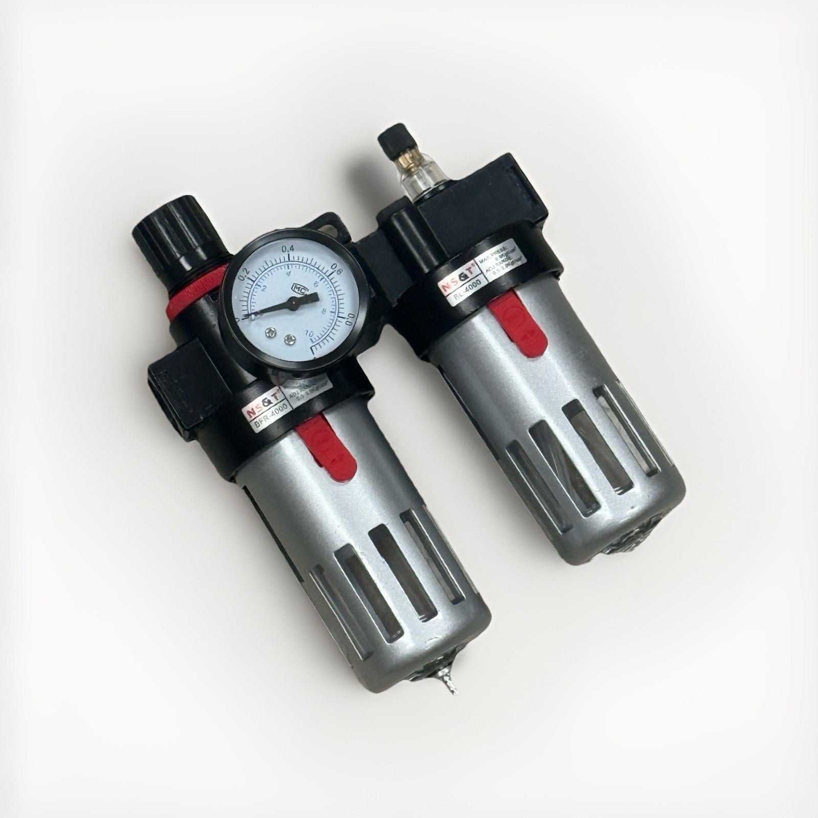 1/2" In-Line Regulator Oil Moisture Separator Filter by Unbranded