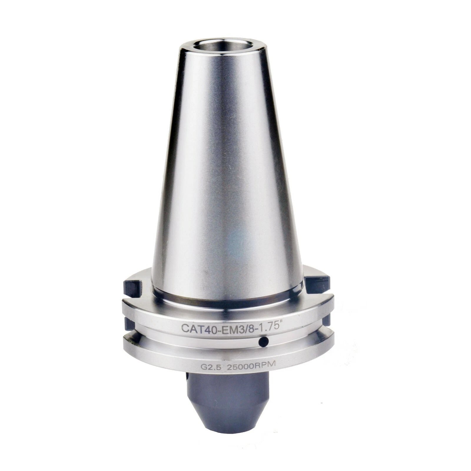 NEW 1PC CAT40 3/8" X 1.75" END MILL TOOL HOLDER G2.5 25000RPM TIR0.0001" CNC
