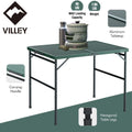 VILLEY 3-ft Camping Table Portable Grill Folding Table Lightweight Camping Table