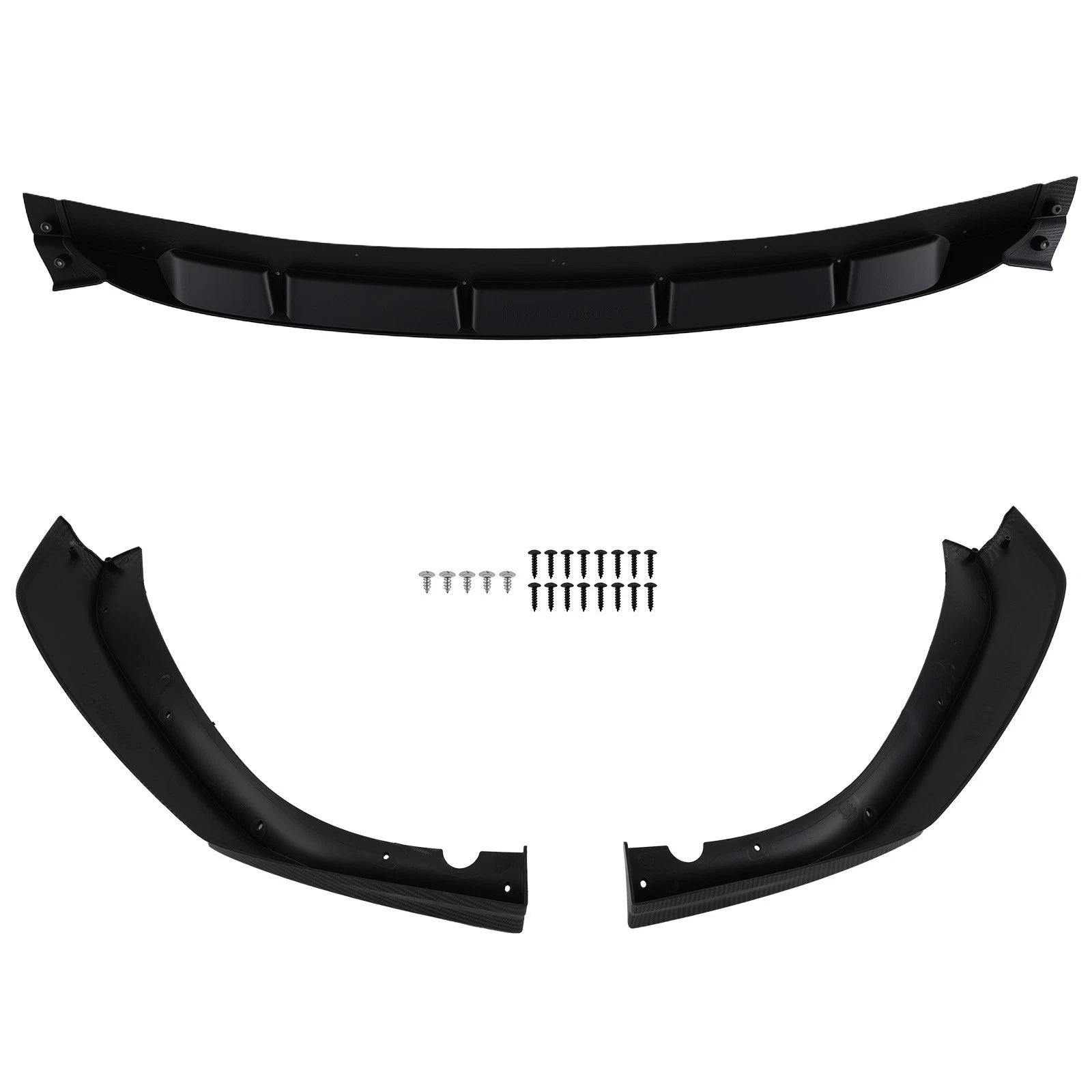 Bumper Body Kit Lip for BMW G30 G31 5 Series M Sport 2017-20 Carbon Look
