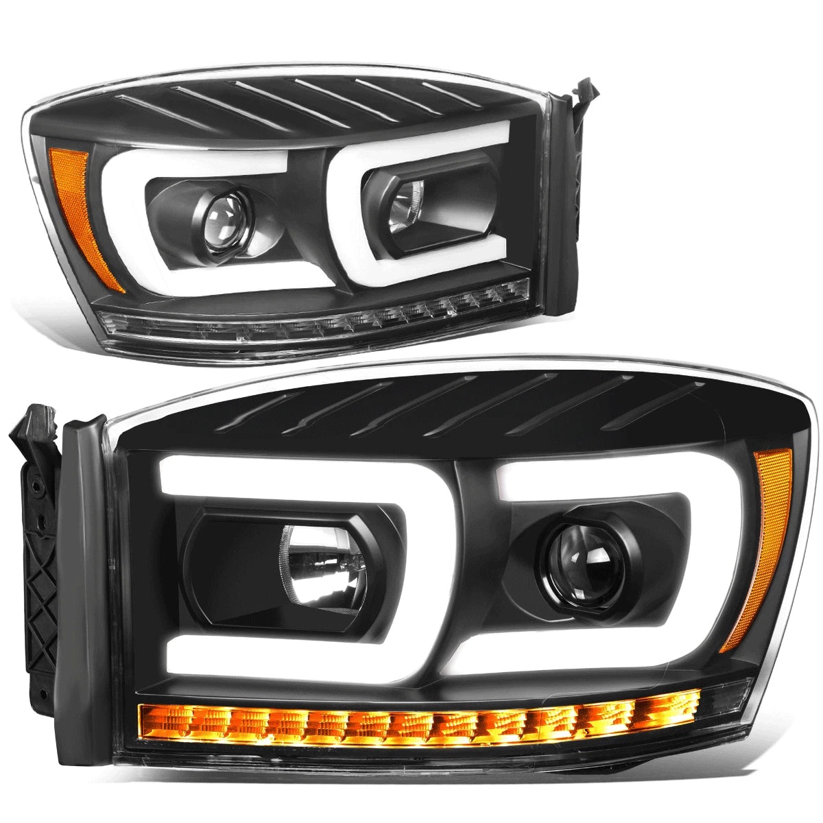 Fit 06-09 Ram Truck Dual Led Drl+sequential Signal | Built Supply Co