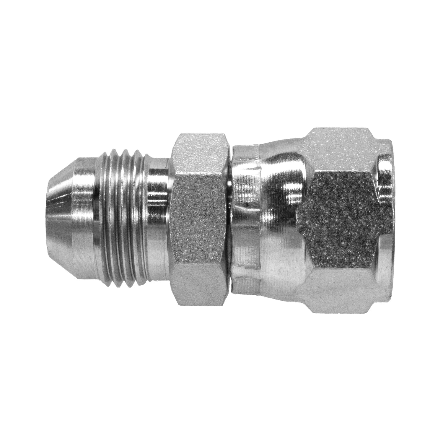 Hydraulic Fitting 3/8" Mj X 5/16" Fj Swivel