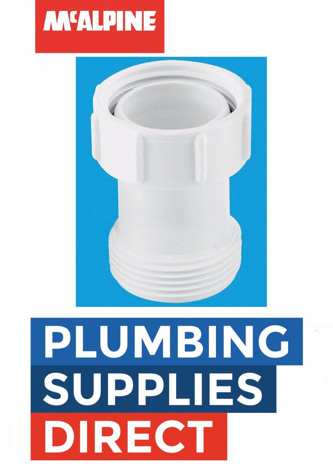 McAlpine 1¼" BSP Female x 1" Coupling