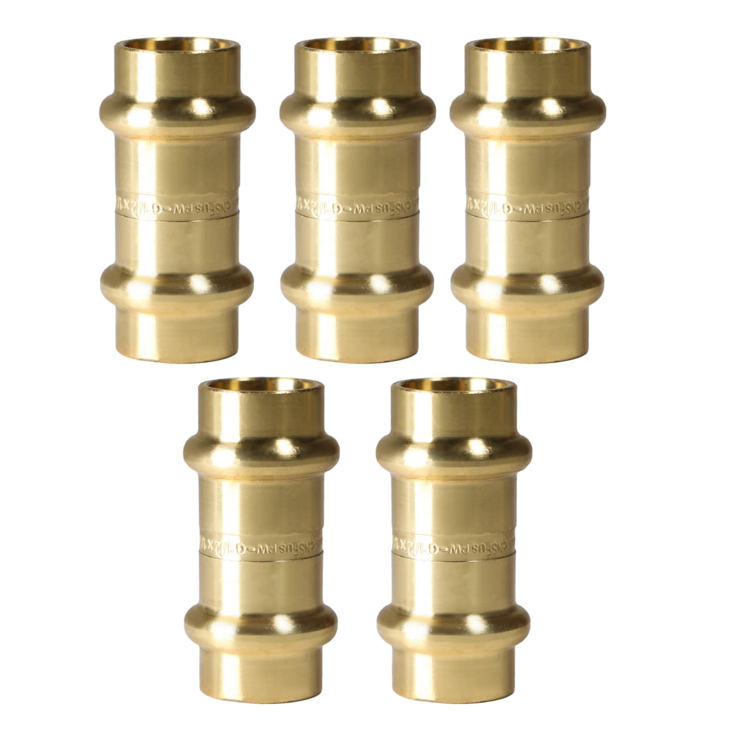 XFITTING 1/2" Press Coupling 5 Pack