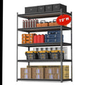Adjustable 5-tier 36x18x72in Metal Storage Shelving | Built Supply Co