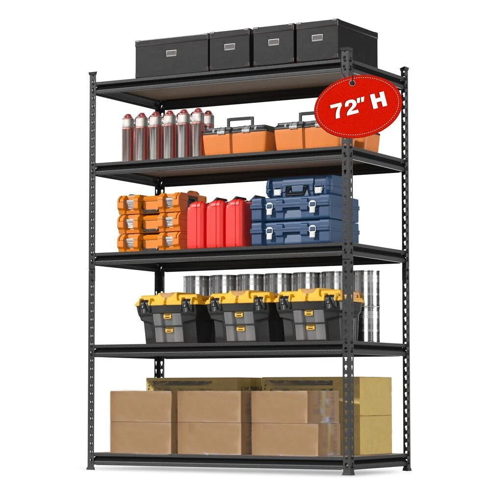 Workpro 5tier Adjustable Garage Storage Shelves Metal Shelving Unit