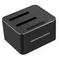 Usb 3.0 To Dual Bay Sata Hard Drive Docking Station For 2.5/3.5 Inch