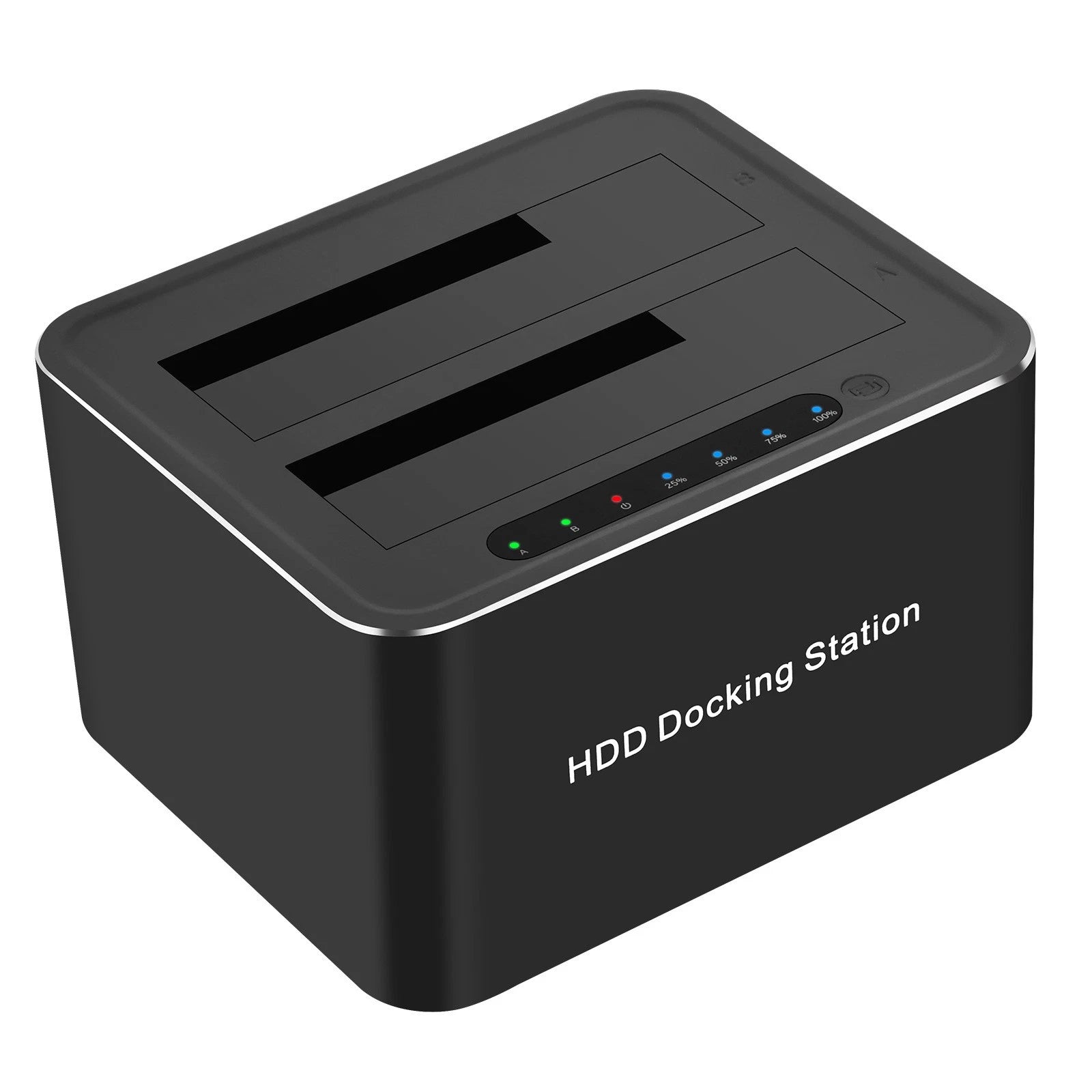 Usb 3.0 To Dual Bay Sata Hard Drive Docking Station For 2.5/3.5 Inch