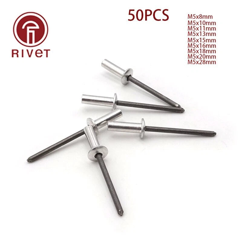 M5*8/10/11/13/<wbr/>15/16/18/20/28 15973 Rivets Closed End Blind