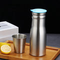 1000ml Stainless Steel Water Jug With Smooth Spout For Cold Tea