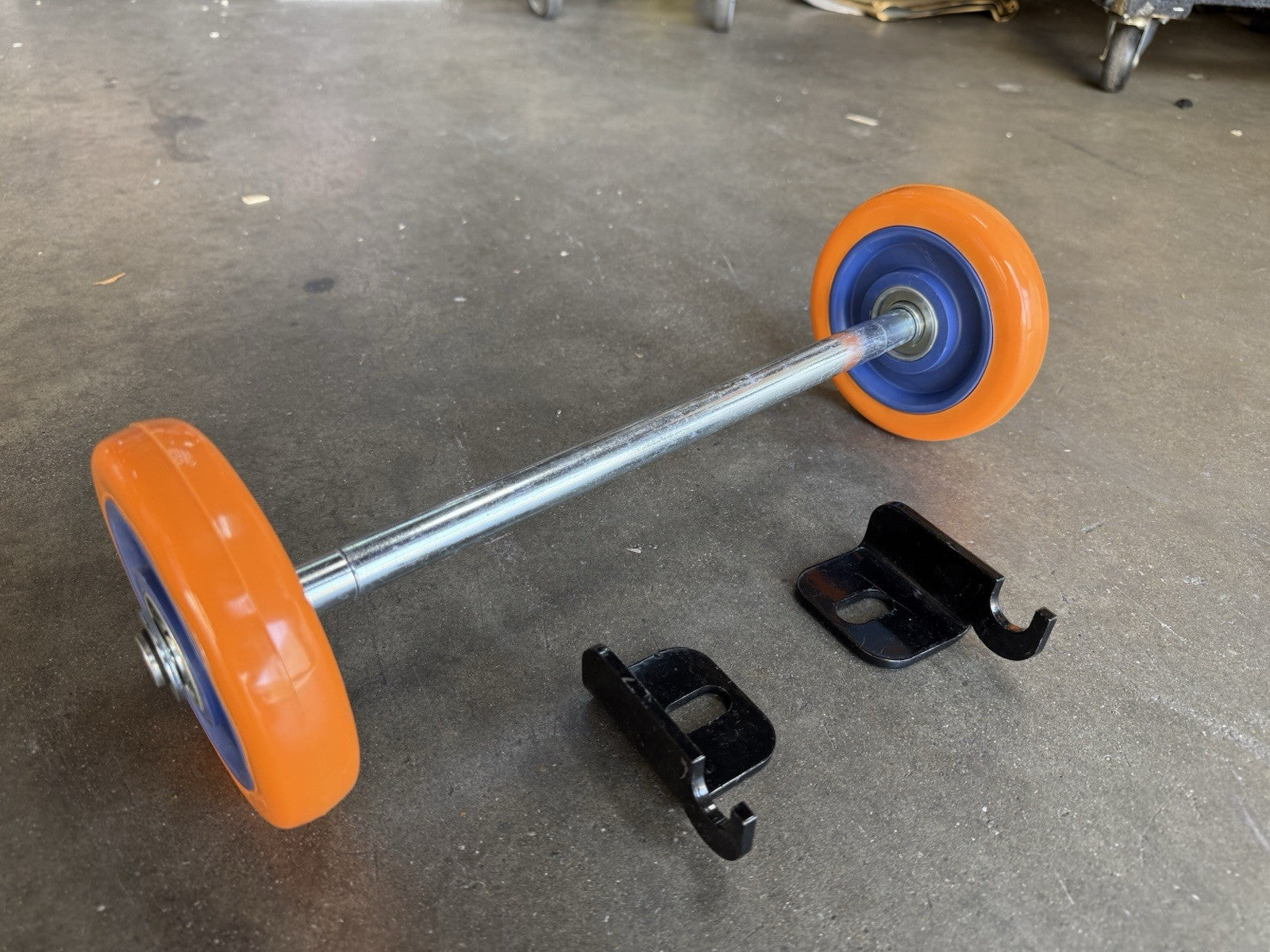 Replacement Bearing Wheels w/Hooks (PARTS) for Jumping Jack Tamper Rammer RM80