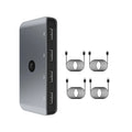Usb2.0 Kvm Switcher 4 In 4 Out Shared Switch Adapter Kvm Splitter For