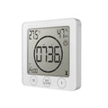 Waterproof Home Shower Bathroom Wall Clock Lcd Digital Display Alarm