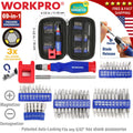 WORKPRO Mini Metal Tool Box with 2 Drawers