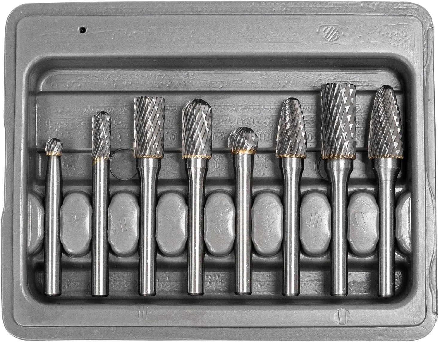 1/4" Shank Double Cut Tungsten Carbide Rotary Burr | Built Supply Co