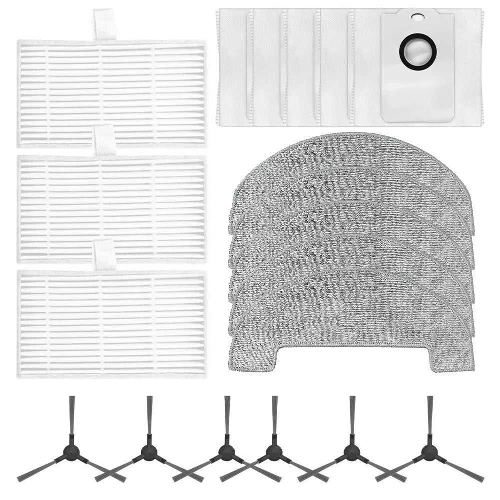 Replacement Kit For Mybot X9 Pro Vacuum Cleaner Side Brushes Filters
