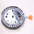 Quartz Watch Movement 6 Hands Date At 3 Replacement For Miyota Js16
