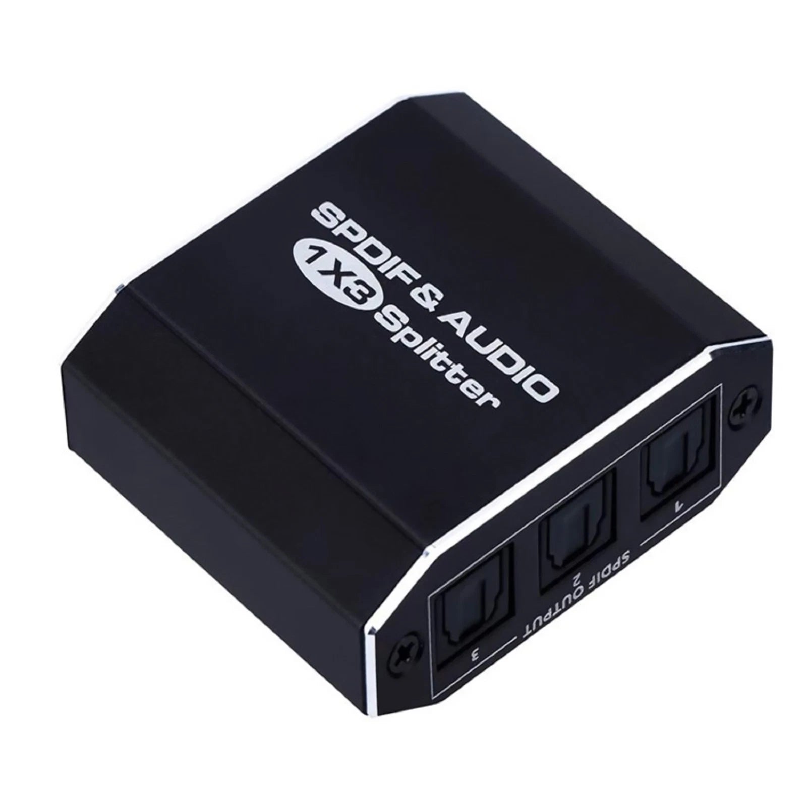 1 In 3 Out Aluminum Alloy Spdif Toslink Optical Digital Audio