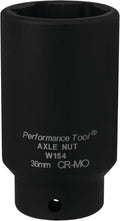 Performance Tool 36mm Front Wheel Drive Axle Nut Socket by Performance Tool