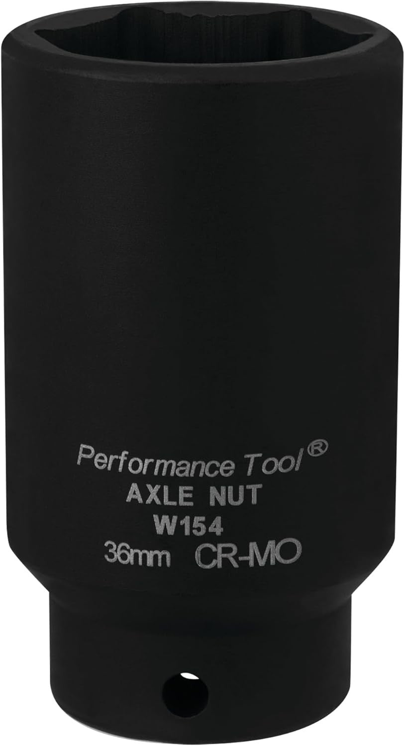 Performance Tool 36mm Front Wheel Drive Axle Nut Socket by Performance Tool