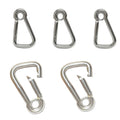Snap Hook Carabiner With Eyelet Set 3/8" Diameter & 3 7/8" Length