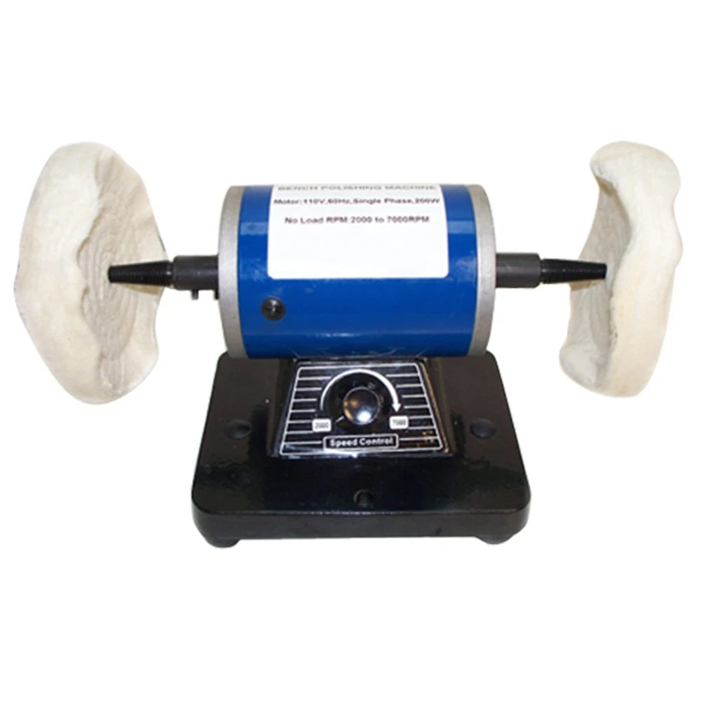 Bench Polisher/buffe<wbr/>r Machine 2 Wheels 4.5 Inch Diameter