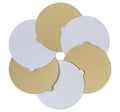 100 Grit 6 inch Gold PSA Self Adhesive Sanding Discs for DA Sanders