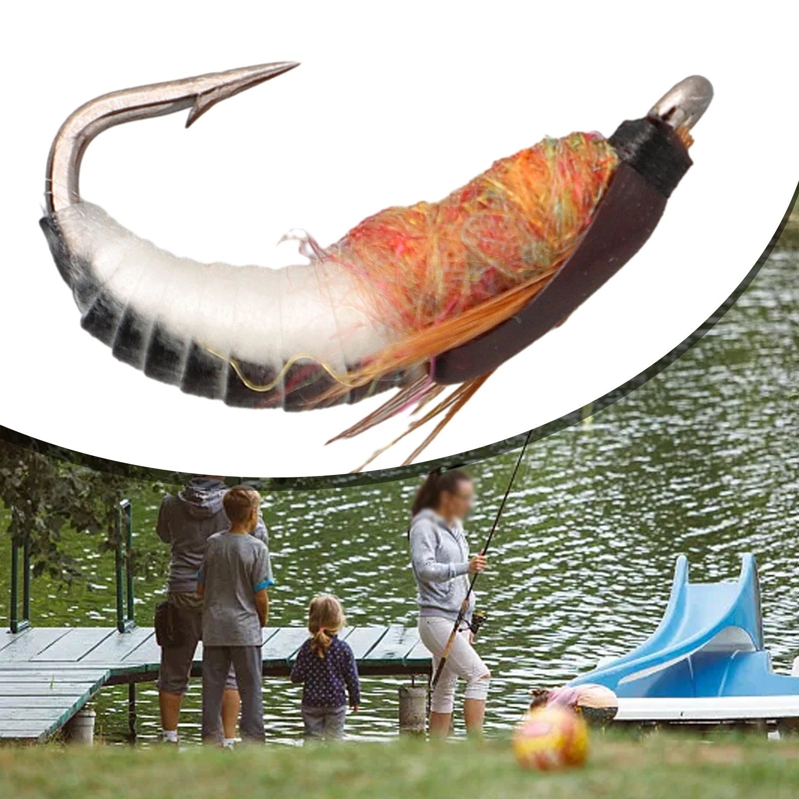 Realistic Nymph Scud Fly For Trout Fishing | Built Supply Co