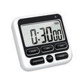 3 In 1 Digital Kitchen Timer Clock Alarm Countdown Loud Magnetic Back