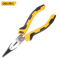 deli 6 8 inch Pliers Long Nose Plier Carbon Steel Pliers Hand Tools Electrician