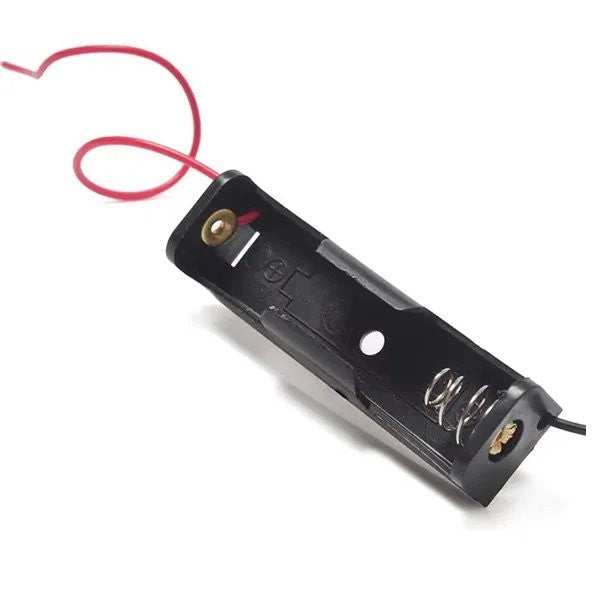 Single Aa Battery Holder with 150MM Leads 1.5v Battery Box with Wire