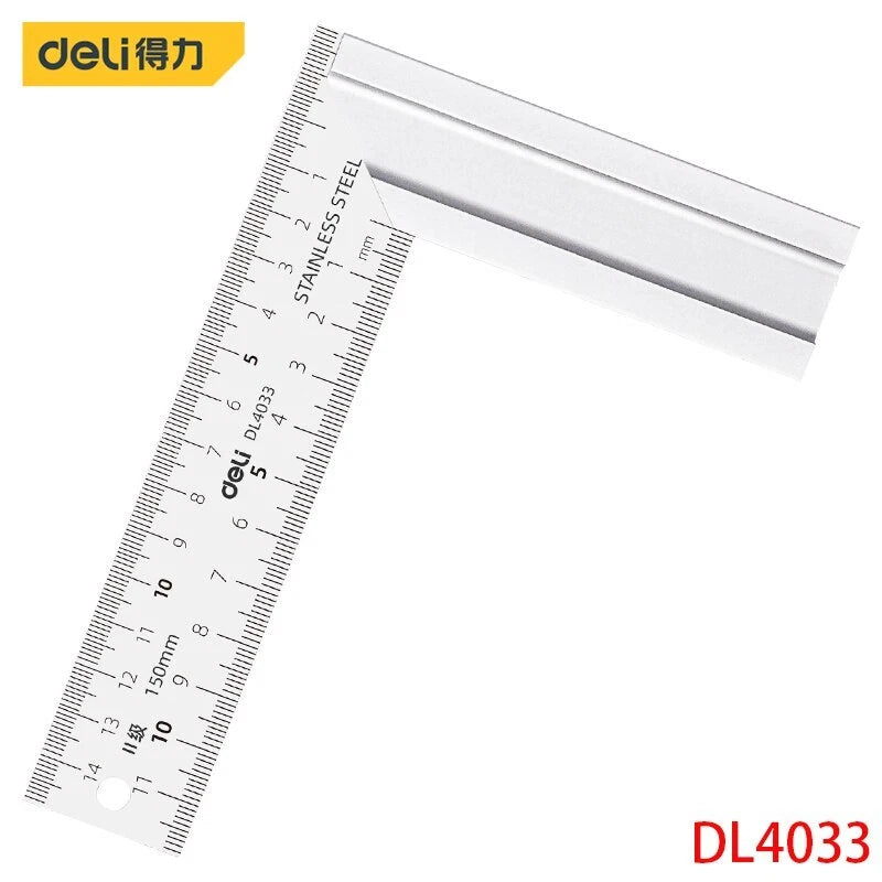 Steel Square Measuring Tools Specification 150mm Aluminum Alloy Base