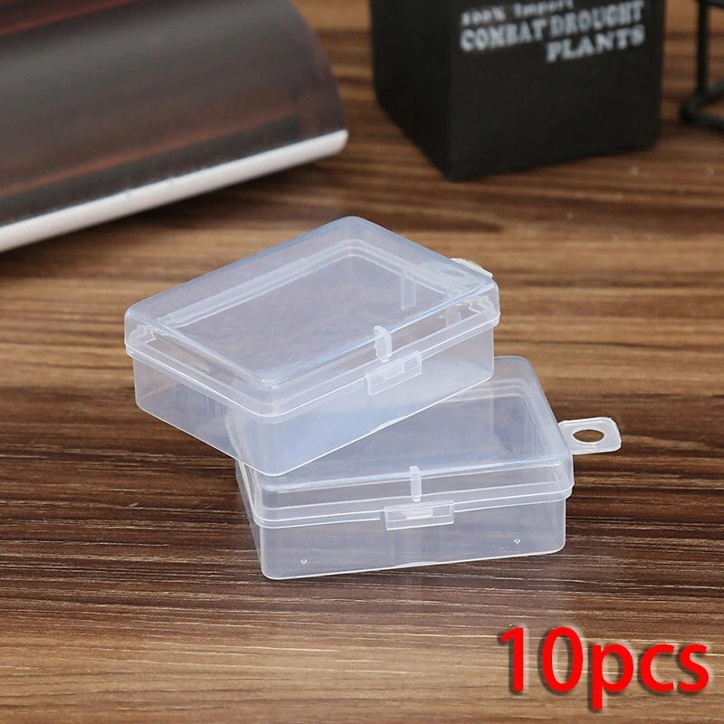 For Mini Clear Plastic Storage Boxes For Food Snack Nuts Small