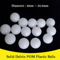 Solid Delrin Plastic Balls 2-50mm Diameter
