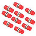 10 Pack Fiber Optic Fc-fc/apc Adapter Coupler Connector Female To