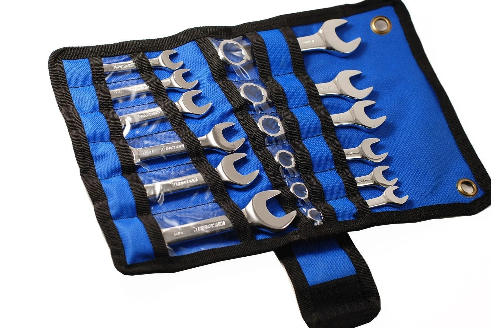 Kincrome 12pc Stubby Combination Ring Open Spanner Wrench Set Metric by Kincrome