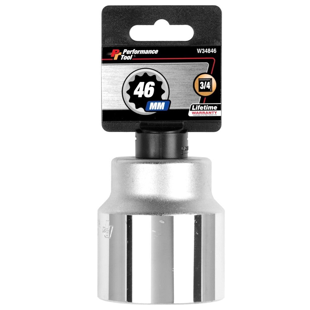 Performance Tool 46mm 3/4-Inch Drive Socket by Performance Tool