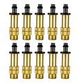Adjustable Copper Spray Nozzle Garden Patio Water Mister Air Misting