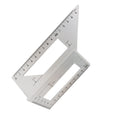 Portable Lightweight 15cm Measuring Range Aluminum Alloy 45/90°