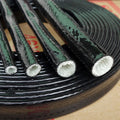 Black Silicone Fibreglass Fire Sleeving 4-70mm
