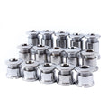 Set Bike Chainring Screws Single/double/<wbr/>triple Bolts Stainless