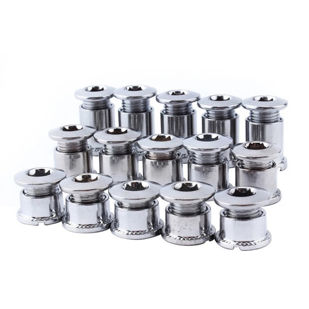 Set Bike Chainring Screws Single/double/<wbr/>triple Bolts Stainless
