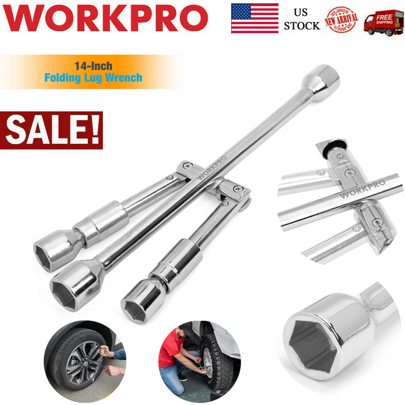 14-Inch Folding Lug Wrench