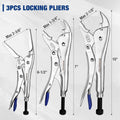 WORKPRO 3-Piece Plier Set by WORKPRO