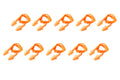 10x Soft Silicone String Corded Ear Seal Earplug Motor Travel Noise